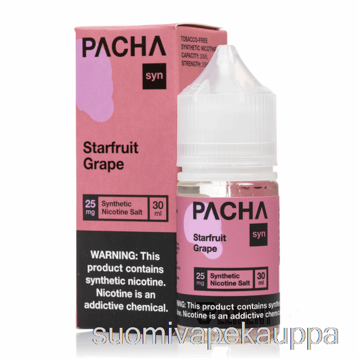 Vape Box Starfruit Grape - Pachamama Suolat - 30ml 50mg